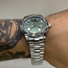 ROLEX DATEJUST PRESIDENTE (PRATA/VERDE) - comprar online