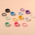 Set x2 anillos de colores - Estrella y Luna - comprar online