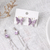 Aros Butterfly con zirconias y perlas - Aguja Plata S925 en internet