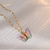 Collar Sweet Butterfly - Acero de Titanio - comprar online