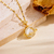 Collares Lunares - Acero chapado en oro - tienda online
