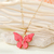 Imagen de Collar mariposas grandes