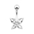 Piercing de ombligo - Mariposa - tienda online