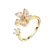 Anillo Florcita Giratorio - Ajustable en internet