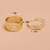 Set 2x anillos Saturno - comprar online