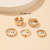 Set x5 anillos - comprar online