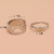 Set x2 anillos Dino - Ajustable