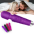 Vibrador Estimulador Masajeador 14cm Violeta