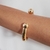 Bracelete Tubo Banhado a Ouro 18K - comprar online