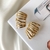 Brinco Ear Cuff Maxi Zircônias Banho de Ouro 18K - comprar online