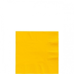 Servilleta papel color amarillo