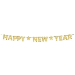 Banner brillante happy new year