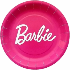 Barbie Plato Pastelero 6 Pzs