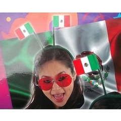Diadema bandera México