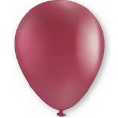 Globo Latex Vino Tinto No 12