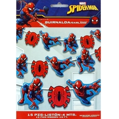Spiderman guirnalda decorativa