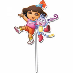 Dora La Exploradora Toppers 12 Pzas