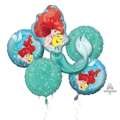 Bouquet de globos la sirenita