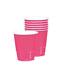 Vaso desechable color magenta