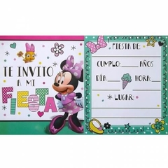 Minnie pink invitaciones
