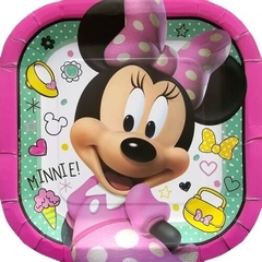 Plato grande Minnie pink