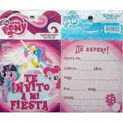 My little pony invitaciones