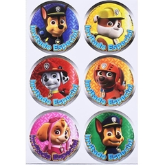 Paw Patrol distintivos