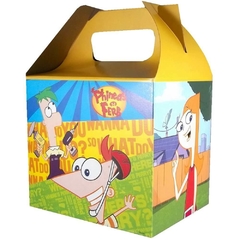 Phineas y Ferb Cajas para Dulces 6 Pzas