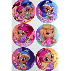 Shimmer y Shine Distintivos