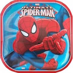 Spiderman Ultimate Plato Fiesta 6 Pzas