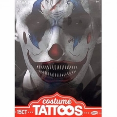 Tatuaje halloween payaso