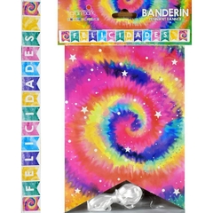 Tie Dye Banderin