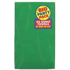 Toallas de papel verde bandera