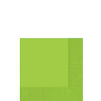 servilleta papel color verde kiwi