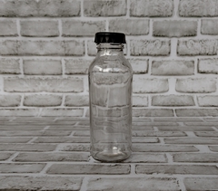 botella de jugo de 250 con tapa perforada plástica - comprar online