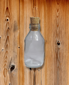 botella jarabe 125cc cristal con tapa PACK X 42 UNIDADES - enfrasca2flor