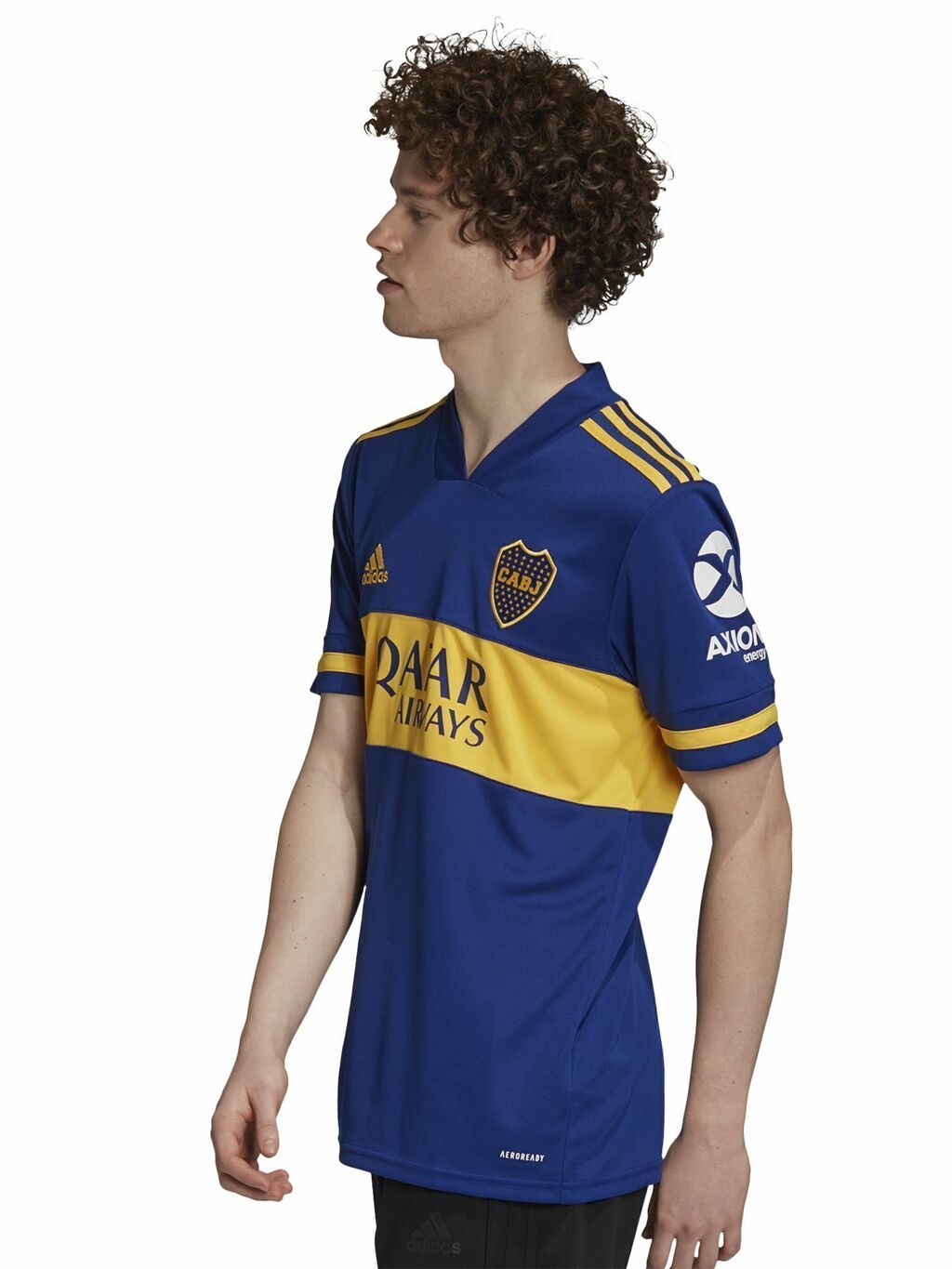 Camiseta Adidas Boca Home Jrsy Oficial 2020 2021 GL4175