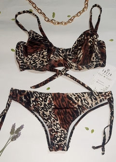 Bikini Marrón Isabel - comprar online