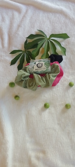 Scrunchies Verde Set 3 Uni