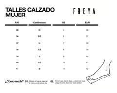 Botas Suela Cuero Frida - FREYA