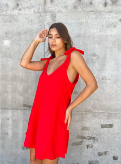 Vestido rojo malasia - comprar online