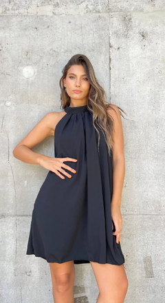 Vestido negro rufina