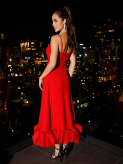 Vestido Rojo Ginebra - comprar online