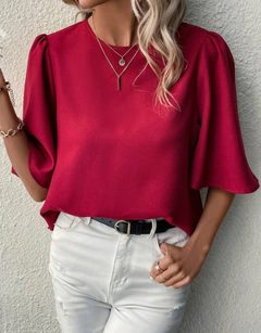 Blusa Bordo Alicia en internet