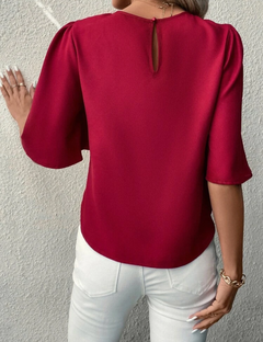 Blusa Bordo Alicia - comprar online