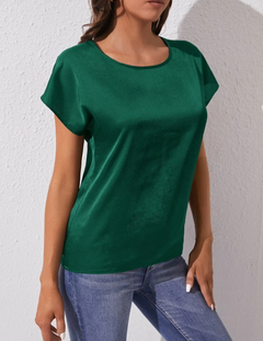 Remera Verde Lidia - comprar online