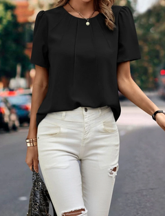 Blusa Negra Zara