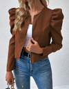 Campera Marron Alba