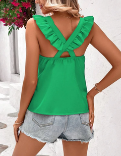 Blusa Verde Mariza en internet