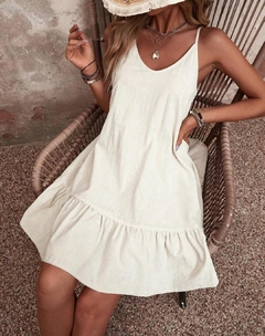 Vestido Blanco Rosaura - comprar online